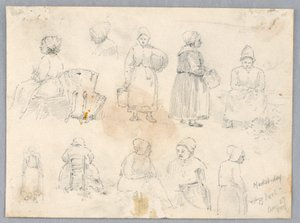 市場の日 作： Arnold William Brunner