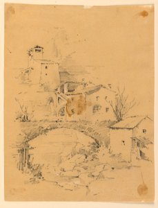 小川を渡る 作： Arnold William Brunner