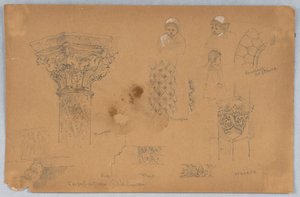 ヌヴェールとブールジュ 作： Arnold William Brunner