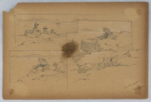 オン・ザ・ロックス、マウント・デザート 作： Arnold William Brunner