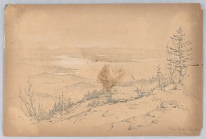 グリーンマウンテンからの眺め 作： Arnold William Brunner