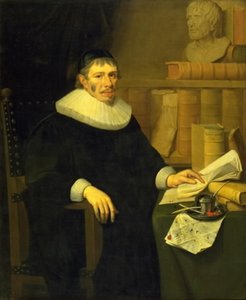 擁護者コーネリス・ボッシュの肖像 作： Arnold van Ravesteyn