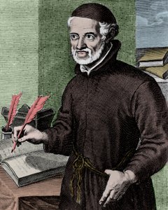 Pere Antonio VIEIRA (1608-1697) イエズス会、ブラジルのインディアンの伝道者 - Arnold van Westerhout (1651-1725)によるエングレーヴィング - ポルトガルのイエズス会司祭で作家のAntonio Vieira (1608 -1697)の肖像。 作： Arnold van Westerhout