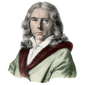 アデルベルト・フォン・シャミッソーの肖像 - ドイツの作家、アデルベルト・フォン・シャミッソー（1781～1838）の肖像 作： Arnold van Westerhout
