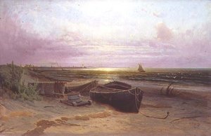 ナルバ湾のビーチ 作： Arseniy Ivanovich Meshchersky