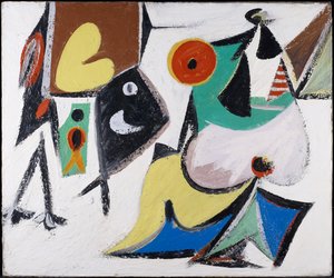 構成 作： Arshile Gorky