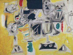 Maisema-pöytä 作： Arshile Gorky