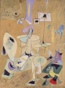 婚約Ⅱ 作： Arshile Gorky
