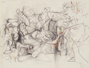 無題 作： Arshile Gorky