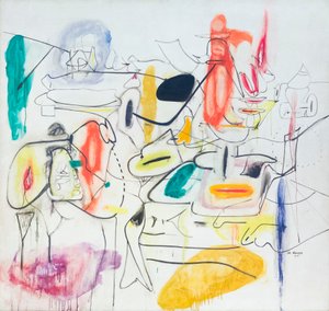 無題 作： Arshile Gorky