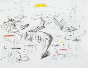 バージニア - 夏 作： Arshile Gorky