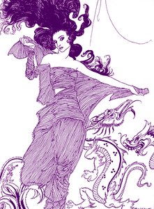 エドガー・アラン・ポーの「レギア」 作： Arthur (after) Rackham