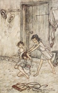 学校に行くと女狐になっていた（ウィリアム・シェイクスピア「真夏の夜の夢」より抜粋 作： Arthur (after) Rackham