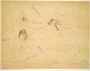 4 つの図 作： Arthur B. Davies