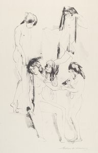 影の旋律の渦 作： Arthur B. Davies