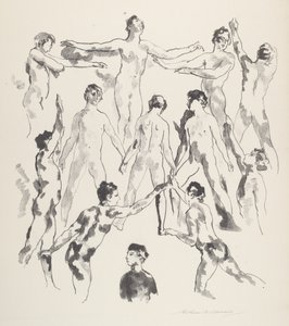 十二人の男 作： Arthur B. Davies
