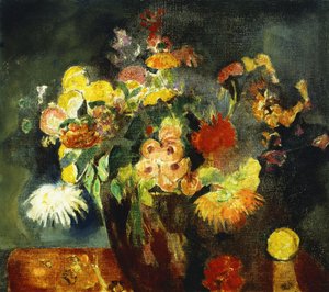 花瓶の花 作： Arthur Beecher Carles