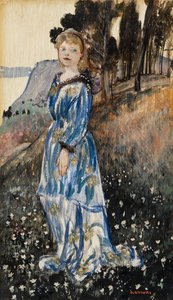 フローラ 作： Arthur Bowen Davies