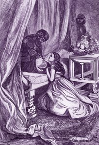 アラビアンナイトの物語-。 作： Arthur Boyd Houghton