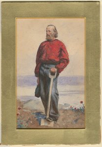 1860年、カプリ島のジュゼッペガリバルディ島
