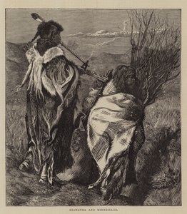 ハイアワサとミネハハ 作： Arthur Boyd Houghton