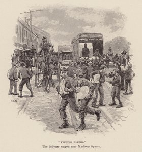 夕刊 作： Arthur Burdett Frost