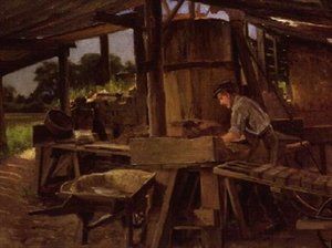 ブリックメーカーの小屋 作： Arthur Claude Cooke