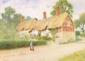 アンハサウェイのコテージ 作： Arthur Claude Strachan