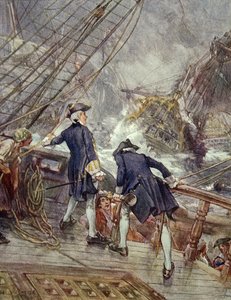 ホーク、ヘンリー・ニューボルト（1862-1938）による「ドレイクのドラムと海のその他の歌」のイラスト 作： Arthur David McCormick