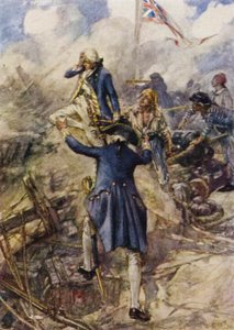 ネルソンはカルビで目を失う 作： Arthur David McCormick