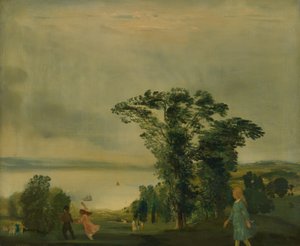 私たちのハドソン川、1903年。 作： Arthur Davies
