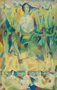 グレートマザー、c。 1913年。 作： Arthur Davies