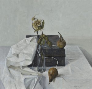 ボックスと腐った梨、1990 作： Arthur Easton
