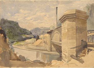 イングランド、ヨークシャー、トッドモーデン 作： Arthur Fitzwilliam Tait