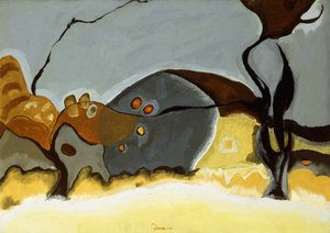 隣の納屋 作： Arthur Garfield Dove