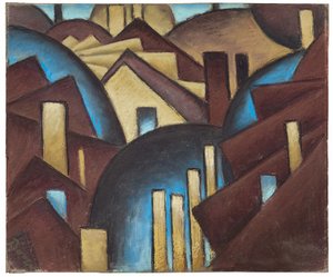 自然のシンボル No.1（屋根） 作： Arthur Garfield Dove