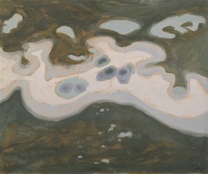 スノーオンアイス 作： Arthur Garfield Dove