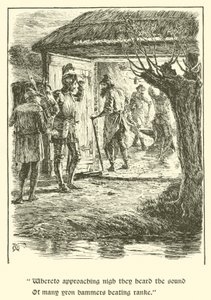 The Legend Of Britomart, The House Of Care (e.g. engraving) 作： Arthur George Walker