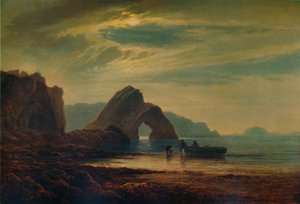 ギルターズポイント、テンビー、ムーンライト作、1872-1874年、1935年 作： Arthur Gilbert