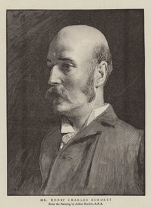 ヘンリー・チャールズ・バーデット氏 作： Arthur Hacker