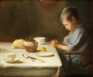 恵みを言う 作： Arthur Hacker