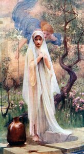 受胎告知、1926年。 作： Arthur Hacker