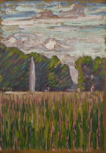 公園内の噴水 作： Arthur Haythorne Studd