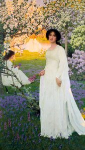 「春」、1900 年代頃 作： Arthur Herbert
