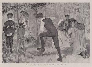 キツネの狩猟、Eネスビット 作： Arthur Herbert Buckland