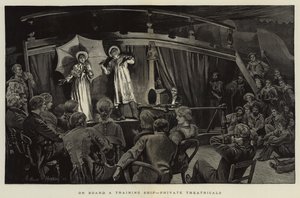 訓練船に乗って、民間劇場 作： Arthur Hopkins