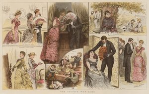 社会戦争ゲーム（chromolitho） 作： Arthur Hopkins
