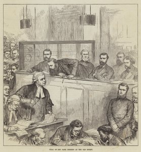 オールドベイリーでの銀行偽造者の裁判 作： Arthur Hopkins