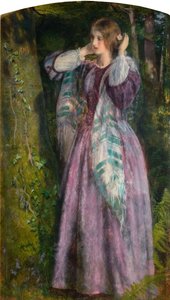 エイミー、1859年。 作： Arthur Hughes