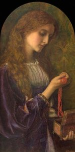 マドレーヌ、1862年〜65年 作： Arthur Hughes